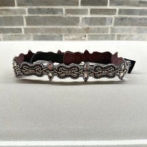 Altar'd State Silver Gem Rhinestone Belt - NEW